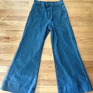 Vintage style retro jeans